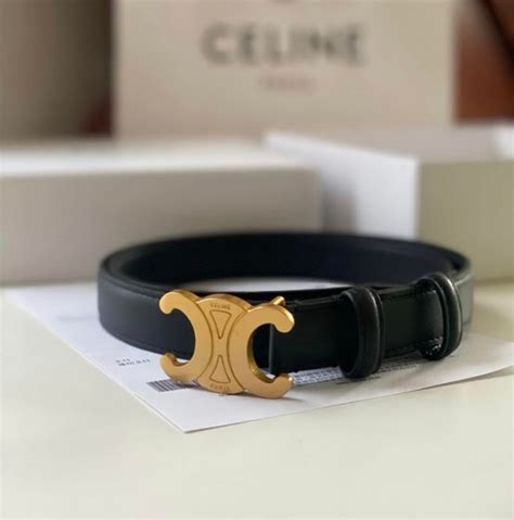 Celine triomphe belt sale